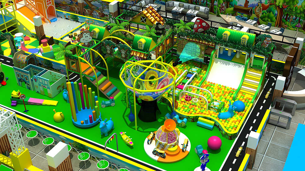 kids indoor play area design